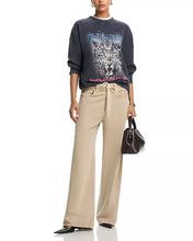 Miles Sweatshirt Leo Muse- Washed Black