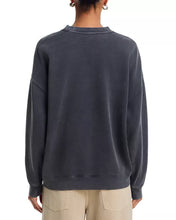 Miles Sweatshirt Leo Muse- Washed Black