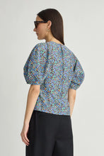 Lino Top- Cloud Cottage Floral