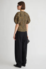 Lino Top- Leo Floral Midnight