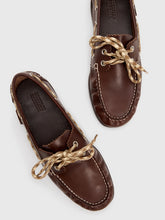 Franco Leather Boat Loafer- Espresso/ Brown