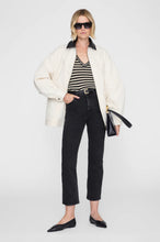 Lowen Sweater Tank- Black and Ivory Stripe