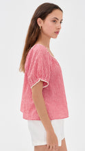 Maisie Top- Cherry Red