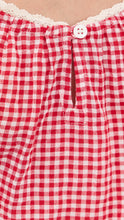 Maisie Top- Cherry Red