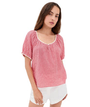 Maisie Top- Cherry Red