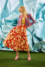 Maison Skirt- Aperol Ikat