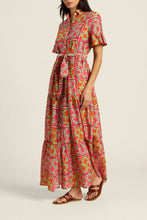 Martine Dress- Botanic Tile