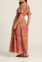 Martine Dress- Botanic Tile