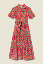 Martine Dress- Botanic Tile