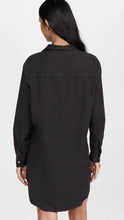 Classic Mary Shirtdress- Dark Blackout
