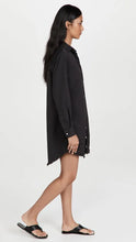 Classic Mary Shirtdress- Dark Blackout