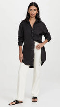 Classic Mary Shirtdress- Dark Blackout