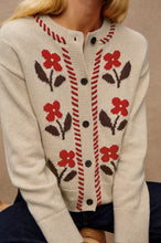 Mavie Sweater- Carmine Floral