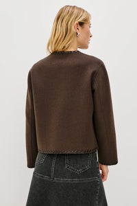 Melanie Jacket- Dark Brown