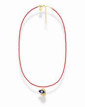 Merit Gemstone Necklace- Red Coral