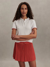 Mickey Seamless Polo- White