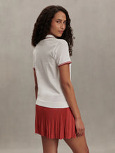 Mickey Seamless Polo- White