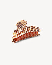 Midi Heirloom Claw- Tortoise Checker