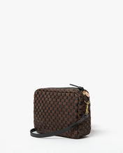 Midi Sac- Leather & Suede Woven Checker