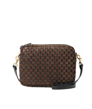 Midi Sac- Leather & Suede Woven Checker