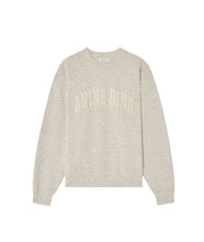 Miles Sweatshirt- Washed White Leopard
