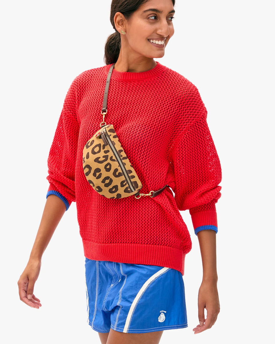 Petite Fanny Pablo Cat Suede- Lark/Brown