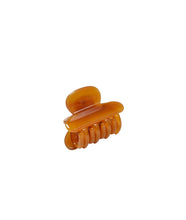 Mini Heirloom Claw Clip- Cognac