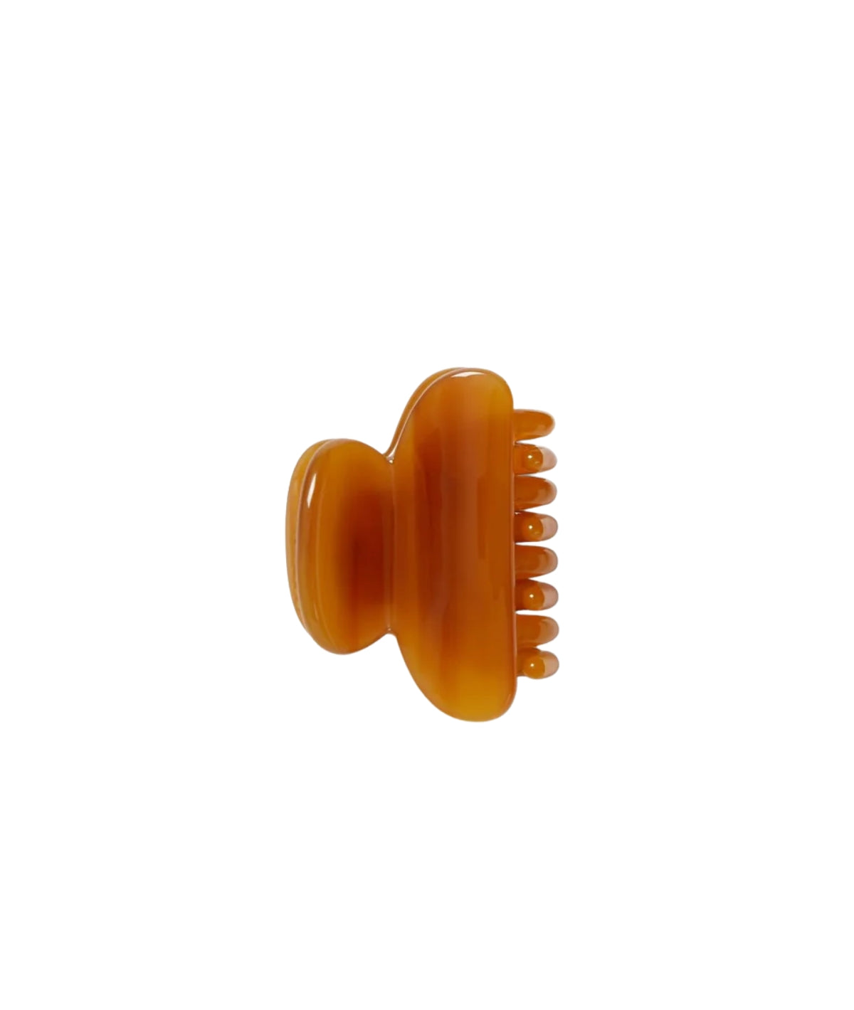 Mini Heirloom Claw Clip- Cognac