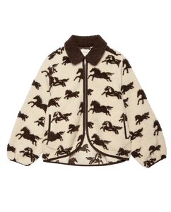 The Pasture Jacket- Cream W/ Hickory