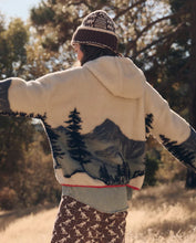 The Plush Horizon Full Zip- Snowcap View Landscape