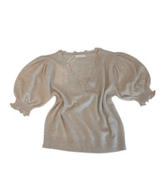 Polline Short Sleeve Top- Melange