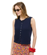Taylor Sweater Vest- Navy Night