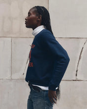 The Fleece Rookie Sweatshirt w/ Growling Panther- True Navy