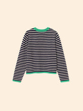 Maxwell Sweater- Navy Stripe