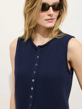 Taylor Sweater Vest- Navy Night
