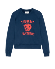 The Fleece Rookie Sweatshirt w/ Growling Panther- True Navy