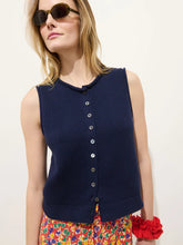 Taylor Sweater Vest- Navy Night