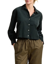 Nessa Shirt- Deep Teal Cord