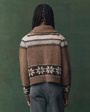 The Nordic Scholar Cardigan- Hickory Fair Isle