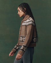 The Nordic Scholar Cardigan- Hickory Fair Isle