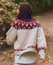 The Nordic Sweater- Glacier Fair Isle