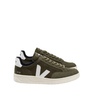 V-12- B-Mesh Olive/ White