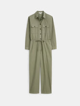 Delancey Jumpsuit in Cotton Tencel- Puglia Olive