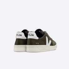 V-12- B-Mesh Olive/ White