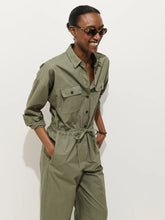 Delancey Jumpsuit in Cotton Tencel- Puglia Olive