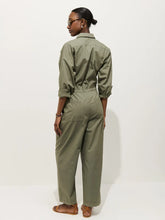 Delancey Jumpsuit in Cotton Tencel- Puglia Olive