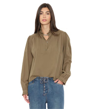 Dorien Top- Olive Smoke