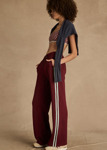 Vitesse Marnie Wide Leg Pant- Merlot