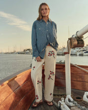 The Easy Pant- Natural Field Floral