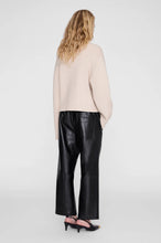 Billy Pant- Black Recycled Leather